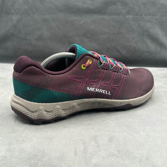 Merrell Moab Flight Low Burgundy Women’s US 6M Hiking Shoes Outdoor Lightweight - Picture 2 of 11